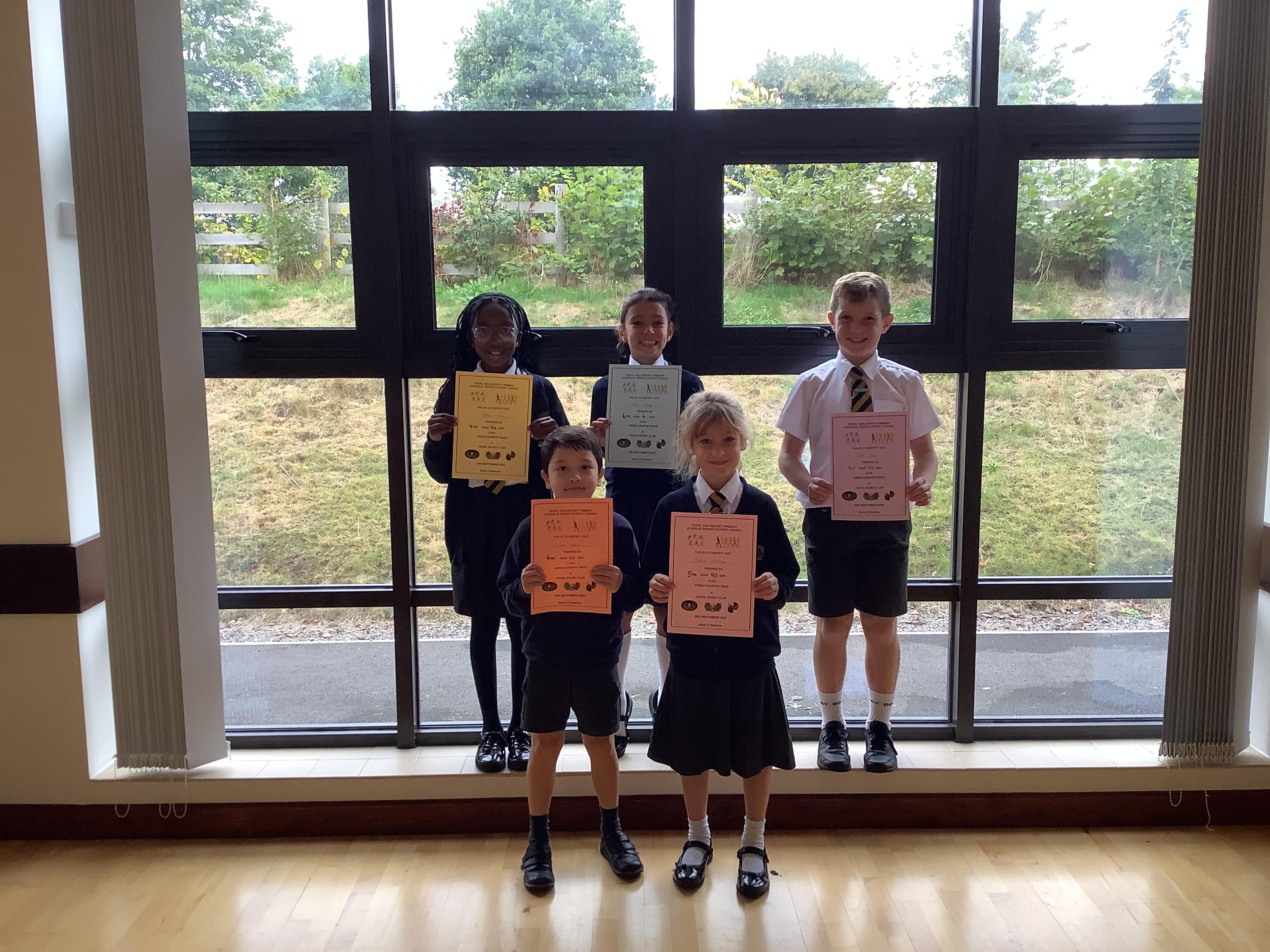 Shekinah, Ollie and Sean all came 4th with Jessie finishing 5th and Julie 6th