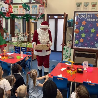 Visit from Santa