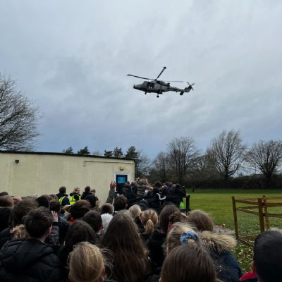 Santa from the Skies