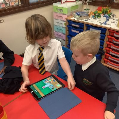 Using Bee-Bots on iPads