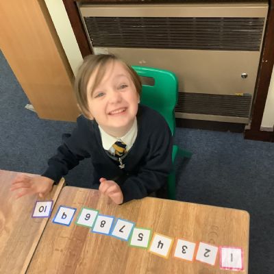 Ordering numbers 1-10