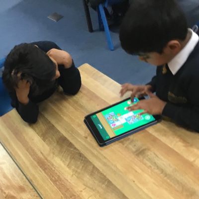 Using Bee-Bots on iPads