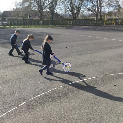 Measuring with Trundle wheels